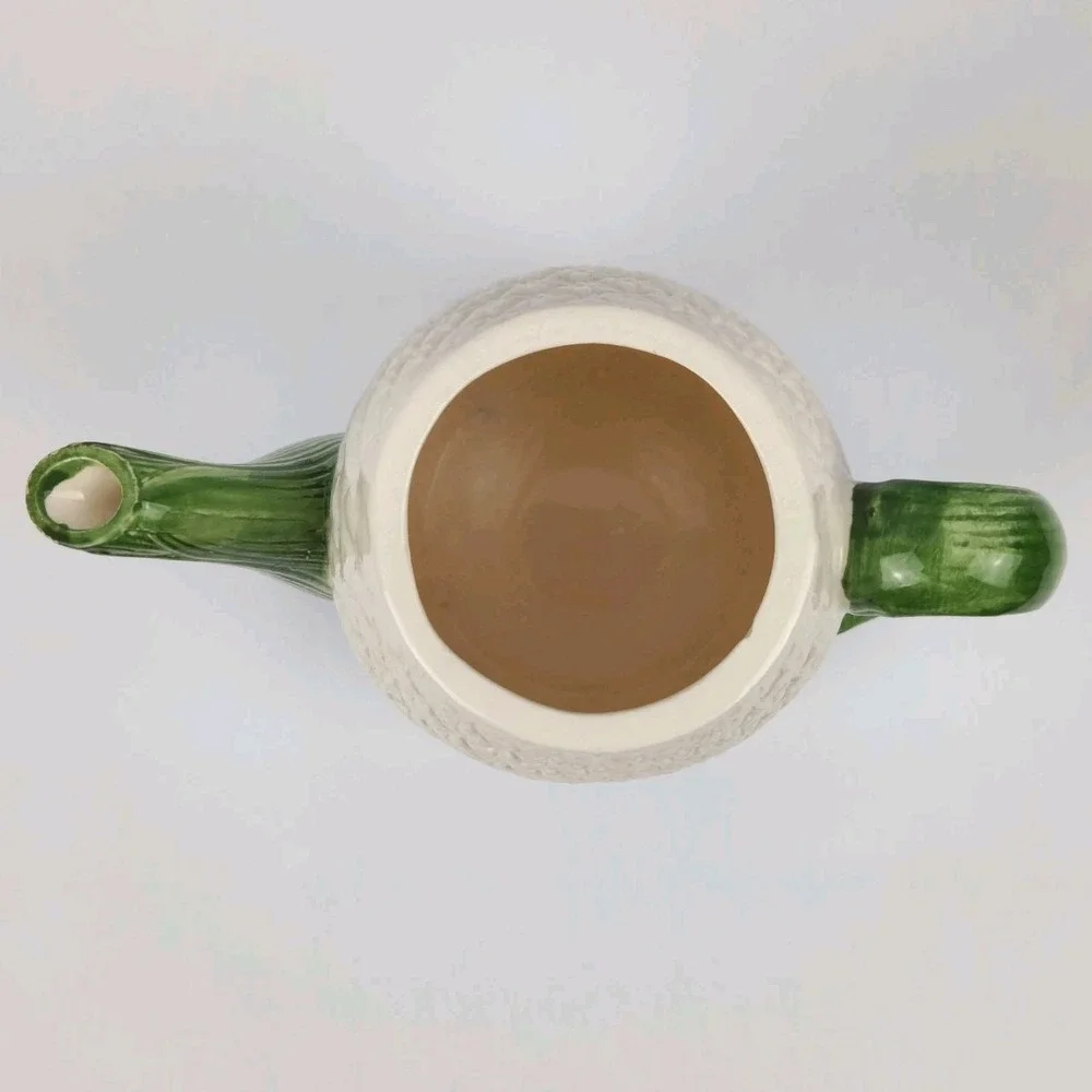 Vintage 1960s Aloha 8066 Pineapple Teapot Coffee Pot Hawaii Mid Century Tropical